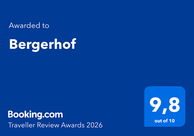 bergerhof booking award